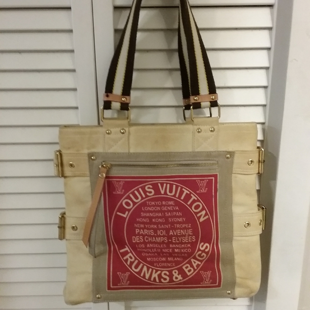 Louis Vuitton Vintage Trunks & Bags Shopper Tote